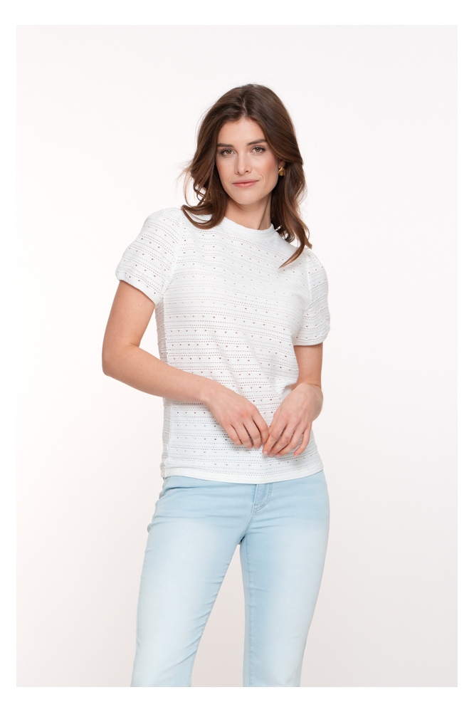 T SHIRT MET AJOUR DETAILS 52407 41 000010 OFF-WHITE